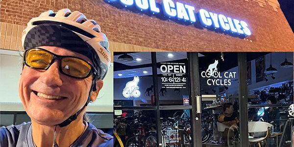 Cool Cats Cycles Apple Signs