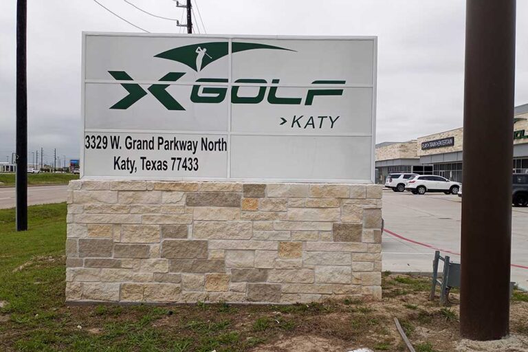 Retail Monument Sign